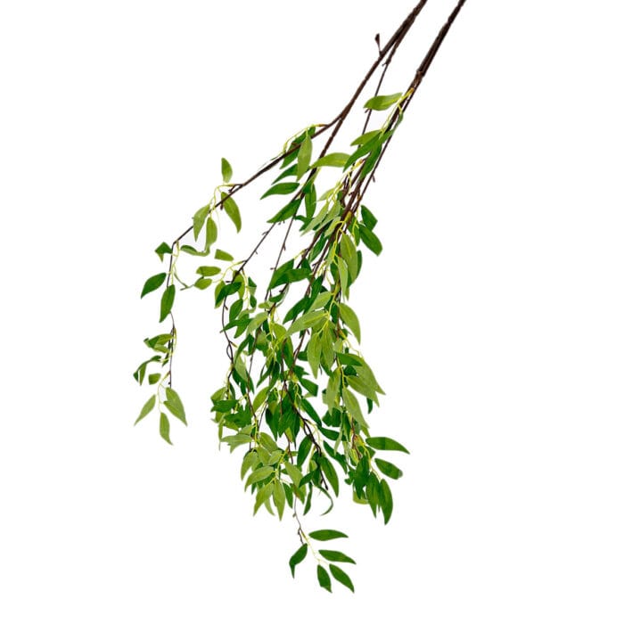 GNW Green Artificial Hanging Willow Leaves Vines MY-33 - Image 3