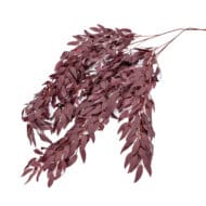 GNW Burgundy Artificial Hanging Willow Leaves Vines MY-32 - Image 2