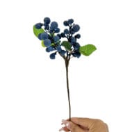 GNW Blue Artificial Hypericum Berries LZ-90