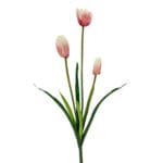 GNW Pink Artificial Tulips Silk WX-17