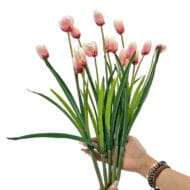 GNW Pink Artificial Tulips Silk WX-17 - Image 2