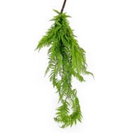 GNW Green Artificial Hanging Fern Garland CT-01