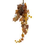 GNW Brown Faux Ivy Hanging Plant Bush CT-07