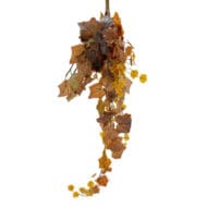 GNW Brown Faux Ivy Hanging Plant Bush CT-07