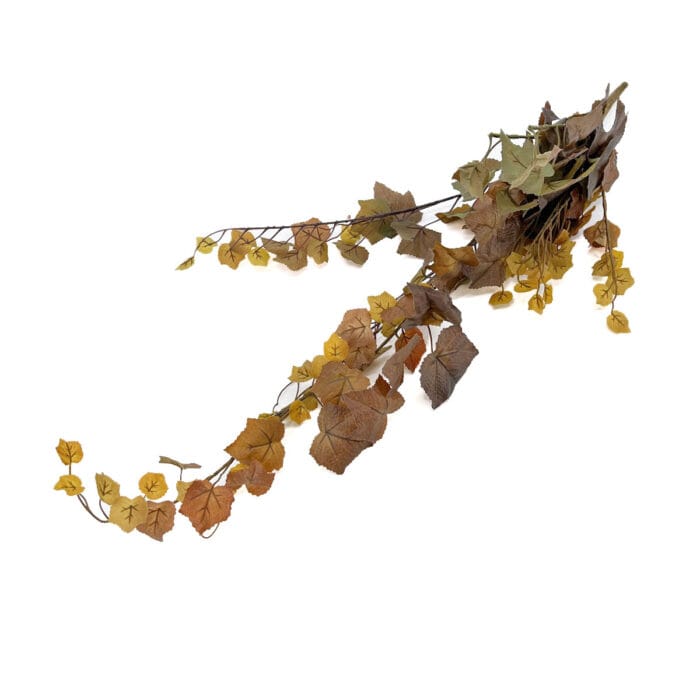 GNW Brown Faux Ivy Hanging Plant Bush CT-07 - Image 2