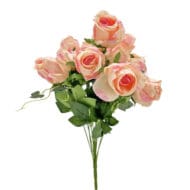 GNW Pink Artificial Spray Roses QZ-02