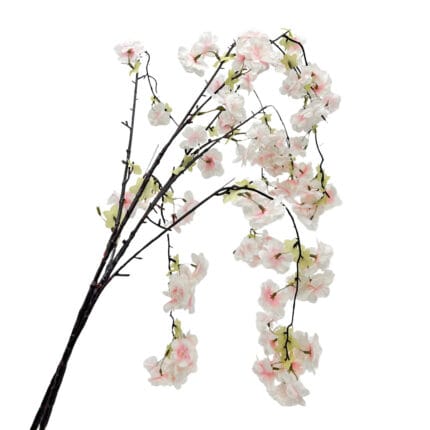 GNW Pink Artificial Silk Cherry Blossom Branch CH-09