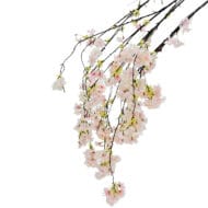 GNW Pink Artificial Silk Cherry Blossom Branch CH-09 - Image 2