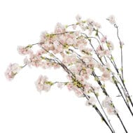 GNW Pink Artificial Silk Cherry Blossom Branch CH-09 - Image 3