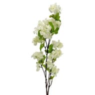 GNW White Artificial Silk Cherry Blossom Branch CH-11