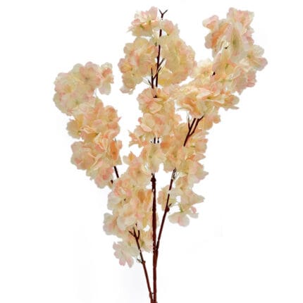 GNW Pink Artificial Silk Cherry Blossom Branch CH-18