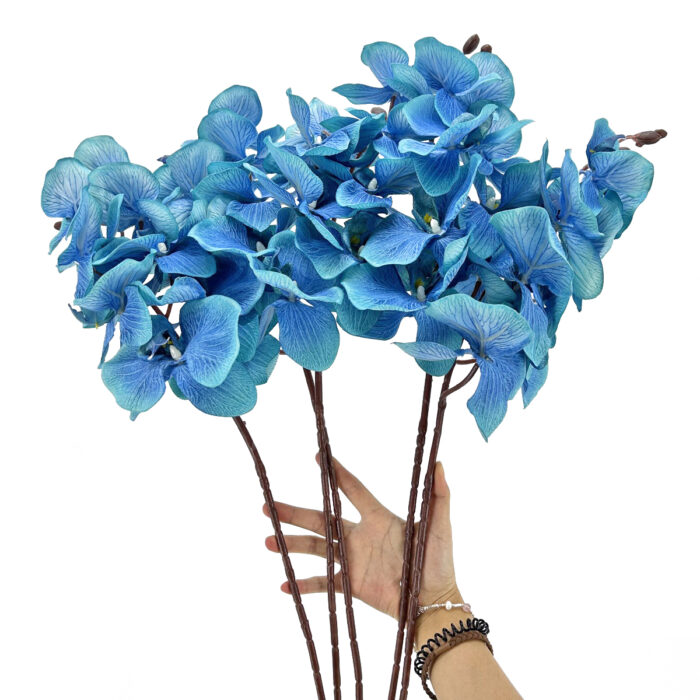 GNW Blue Artificial Orchids HXG-04 - Image 3