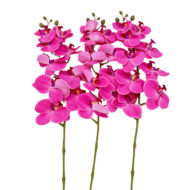 GNW Fuchsia Artificial Orchids Real Touch YW-27 - Image 2