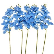 GNW Blue Artificial Orchids Real Touch YW-14 - Image 3