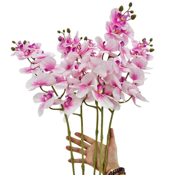 GNW Core Pink Artificial Orchids Real Touch YW-17 - Image 3
