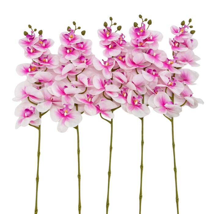GNW Core Pink Artificial Orchids Real Touch YW-17 - Image 2