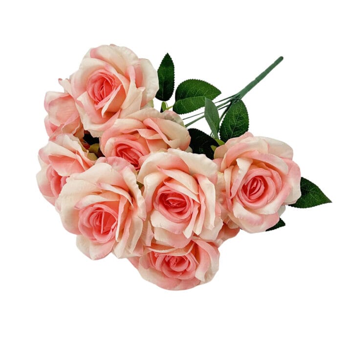 GNW Pink Artificial Spray Roses SJH-02 - Image 2