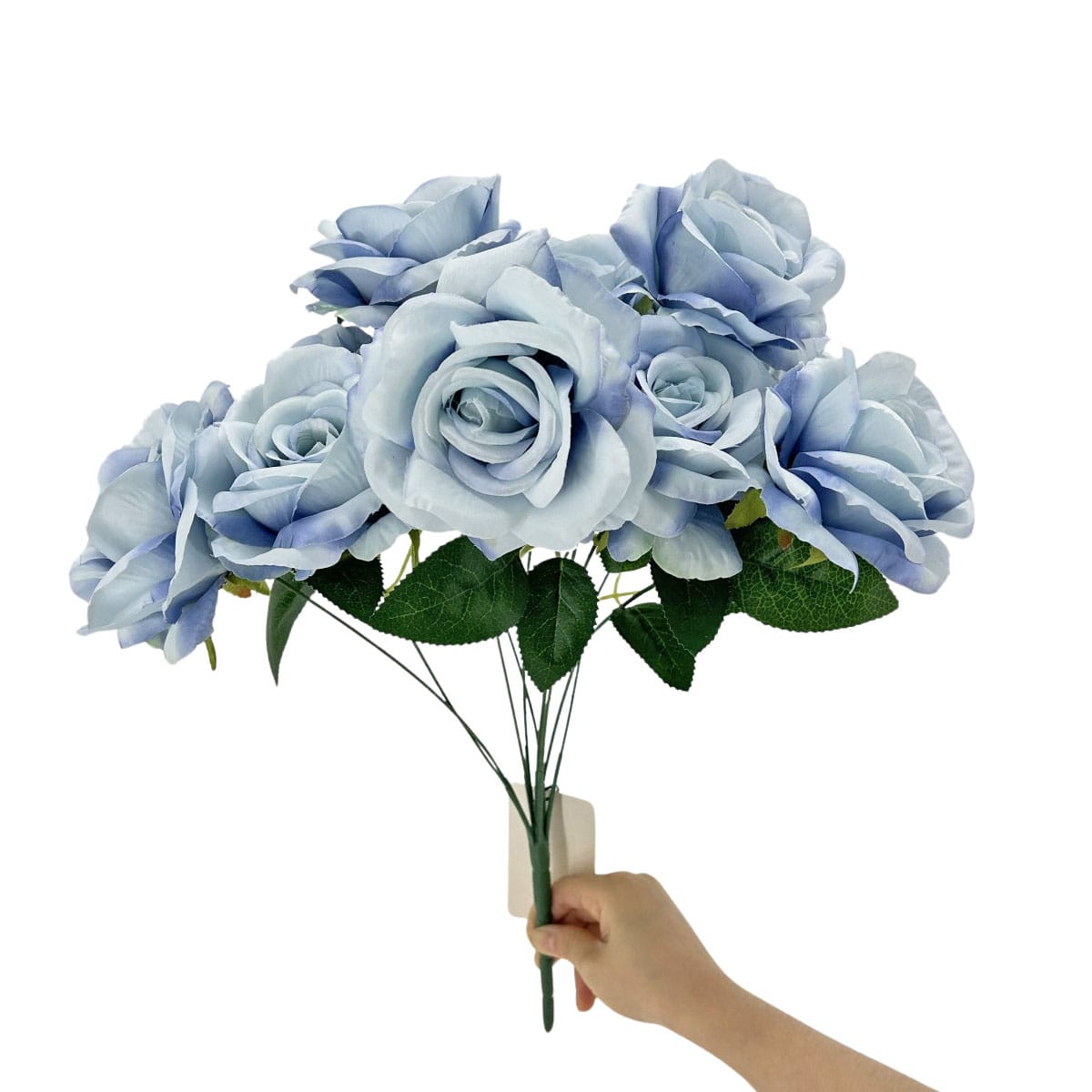 IMG_0943 GNW Blue Artificial Spray Roses SJH-06 - Image 1