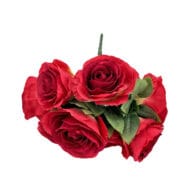 GNW Red Artificial Spray Roses R-32 - Image 2