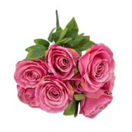 GNW Red Artificial Spray Roses R-34 - Image 2