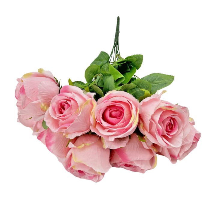 GNW Pink Artificial Spray Roses R-38 - Image 2
