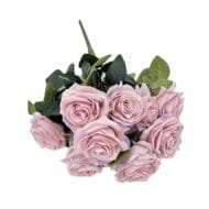 GNW Purple Artificial Spray Roses RX-01 - Image 2
