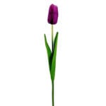 GNW Purple Artificial Tulips Silk SY-06
