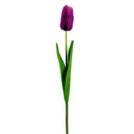 GNW Purple Artificial Tulips Silk SY-06