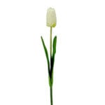 GNW White Artificial Tulips Silk SY-01