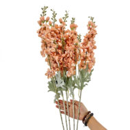 GNW Orange Artificial Delphinium LR-661 - Image 2