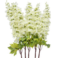 GNW White Artificial Delphinium MY-111 - Image 2
