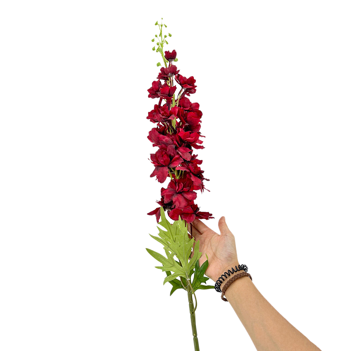 IMG_2570 GNW Red Artificial Delphinium WX-125 - Image 1