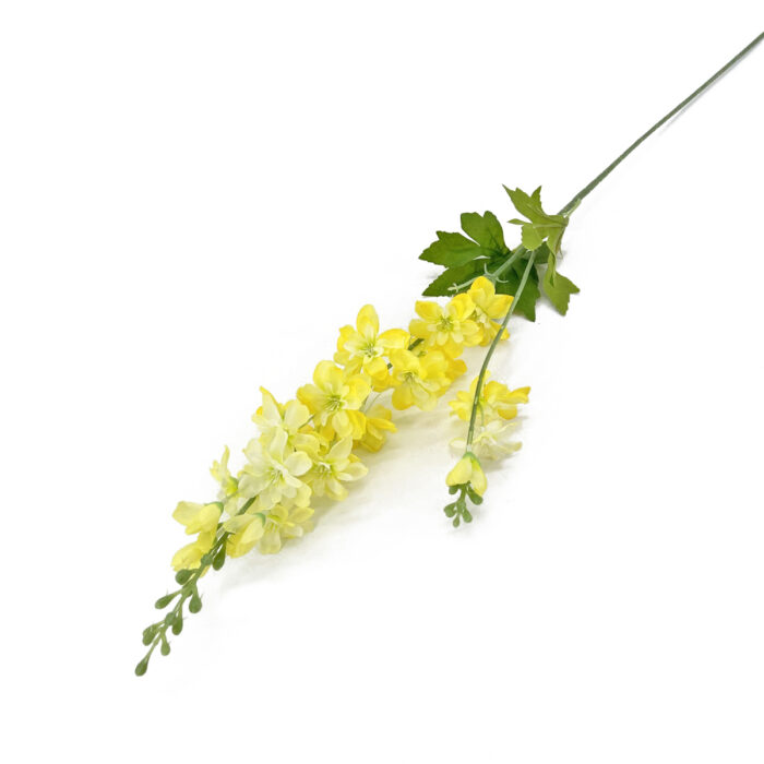GNW Yellow Artificial Delphinium WX-132 - Image 2