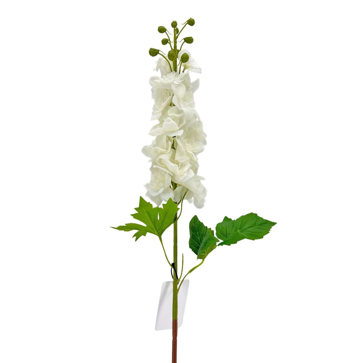 IMG_3140 GNW White Artificial Delphinium Real Touch JM-106 - Image 1