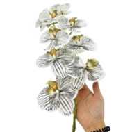GNW Grey Artificial Orchids Real Touch YW-47 - Image 2