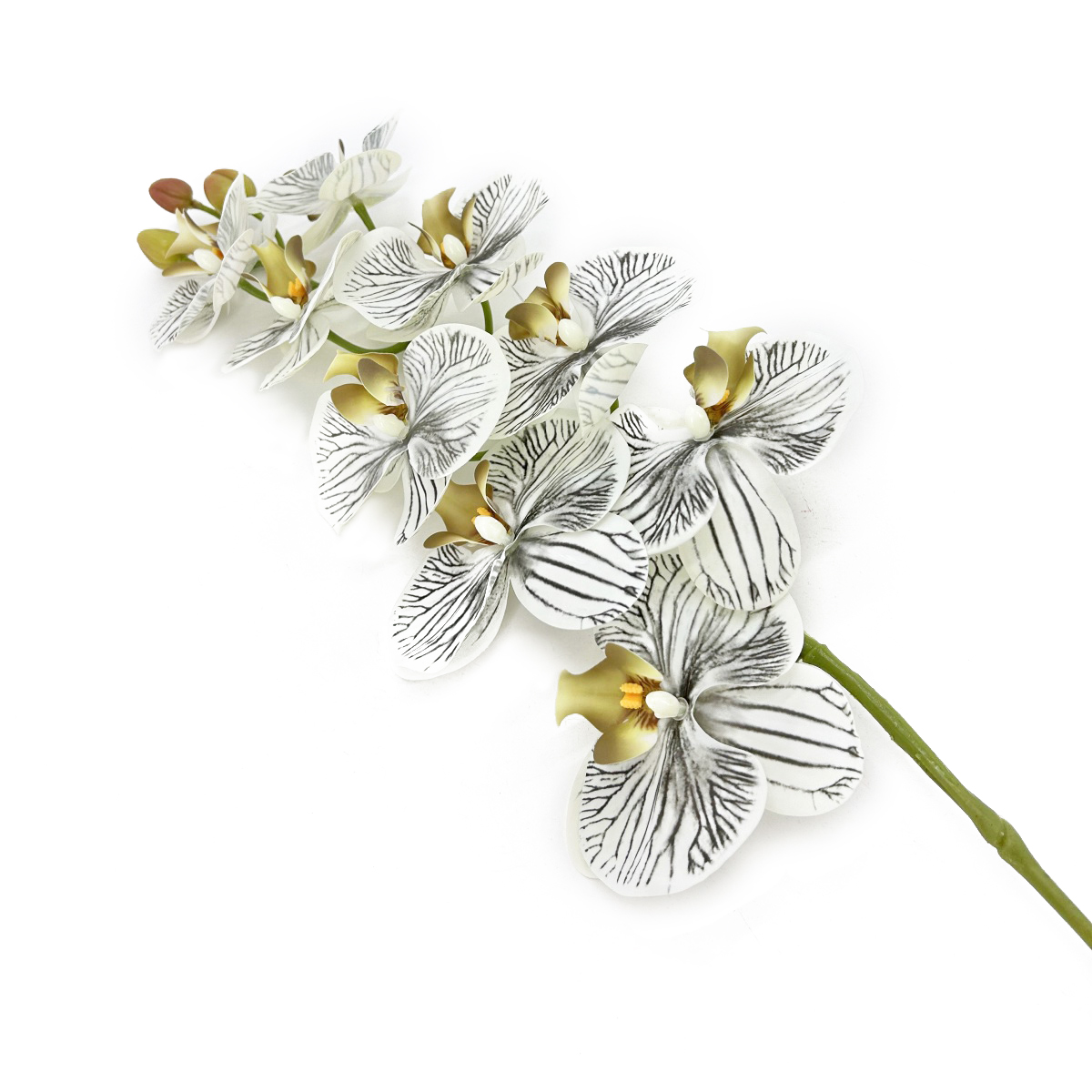IMG_3761 GNW Grey Artificial Orchids Real Touch YW-47 - Image 1