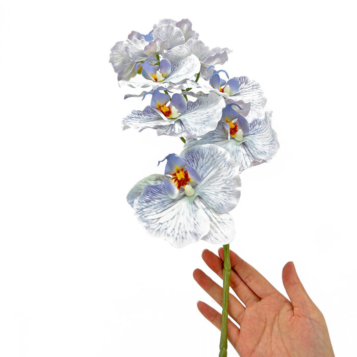 GNW Light Blue Artificial Orchids Real Touch YW-34 - Image 3