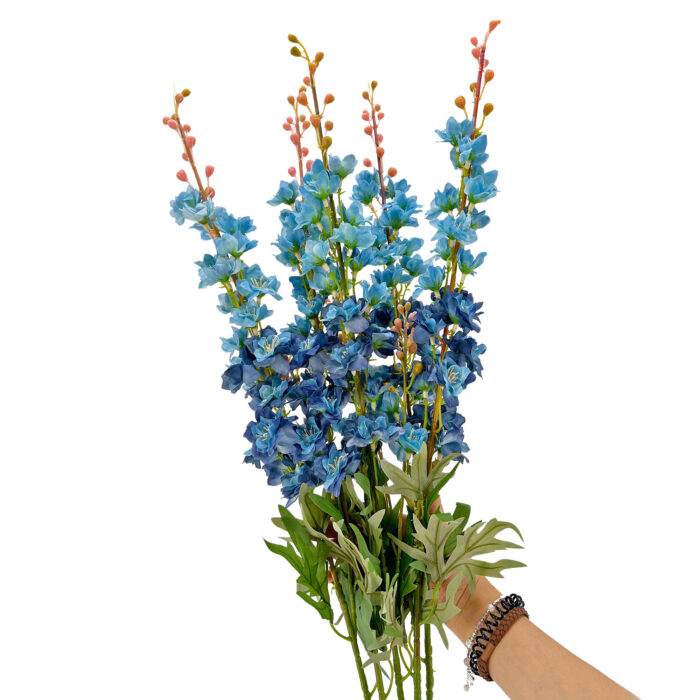 GNW Blue Artificial Delphinium JM-64 - Image 3