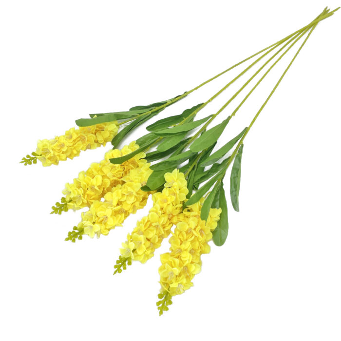 GNW Yellow Artificial Delphinium  MY-88 - Image 3