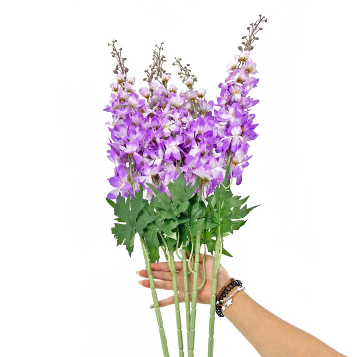 GNW Purple Artificial Delphinium  LRR-44 - Image 2