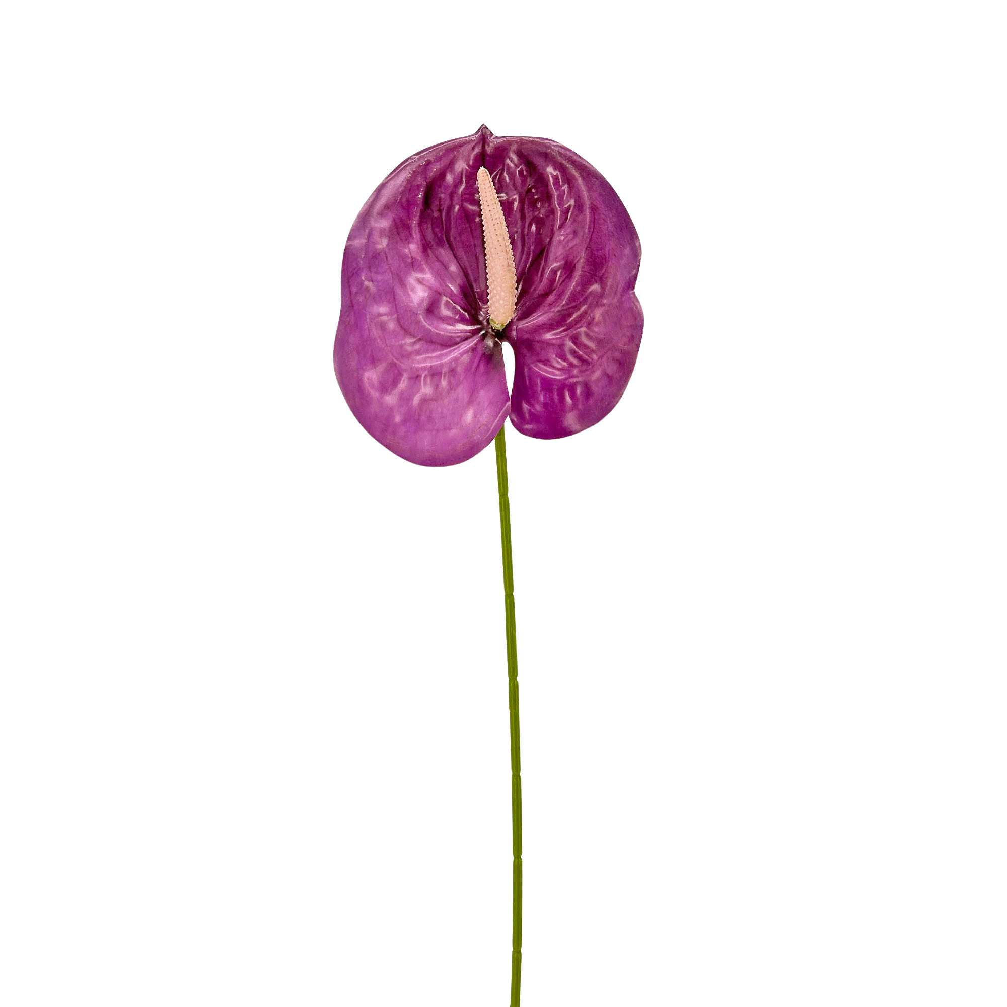 IMG_7091 GNW Purple Artificial Anthurium LRR-298 - Image 1