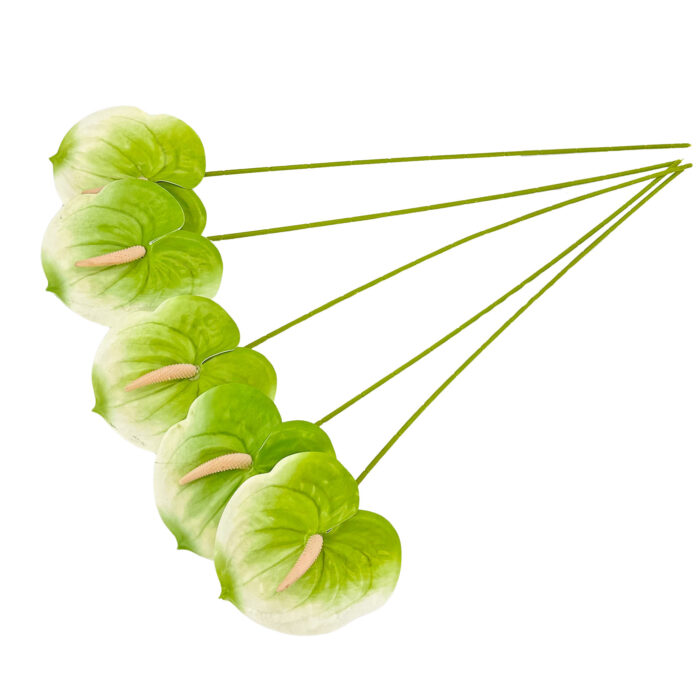 GNW Light Green Artificial Anthurium LRR-296 - Image 2