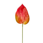 GNW Dark Pink Artificial Anthurium LRR-291