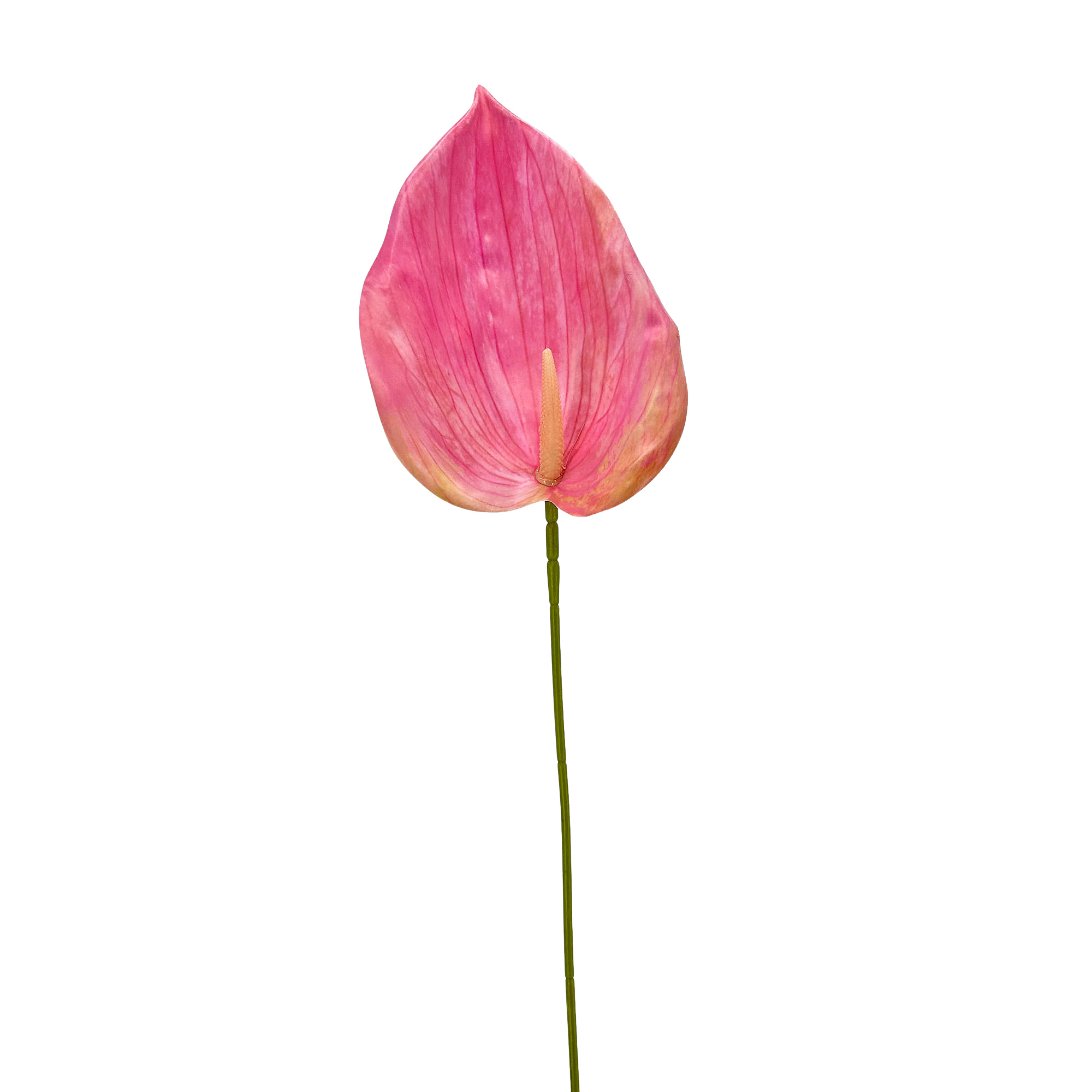 IMG_7134 GNW Pink Artificial Anthurium LRR-292 - Image 1
