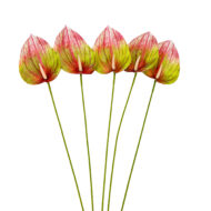 GNW Gradient Red Artificial Anthurium LRR-287 - Image 2
