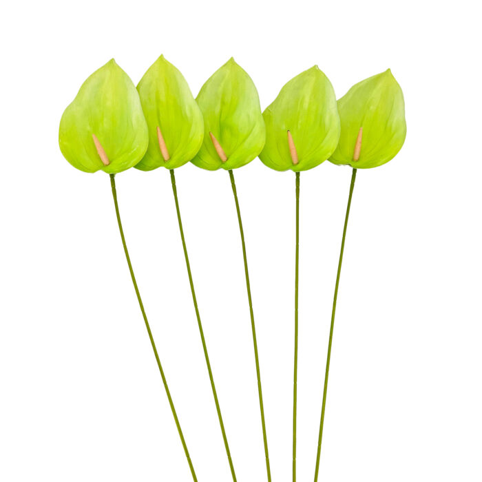 GNW Green Artificial Anthurium LRR-284 - Image 2