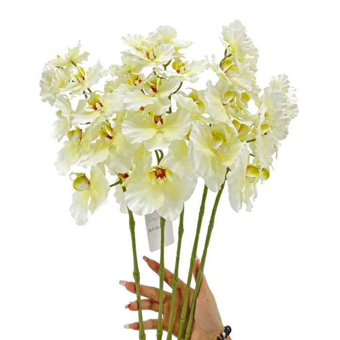 GNW Beige Artificial Orchids GYX-27 - Image 3