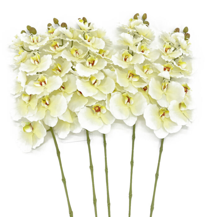 GNW Beige Artificial Orchids GYX-27 - Image 2