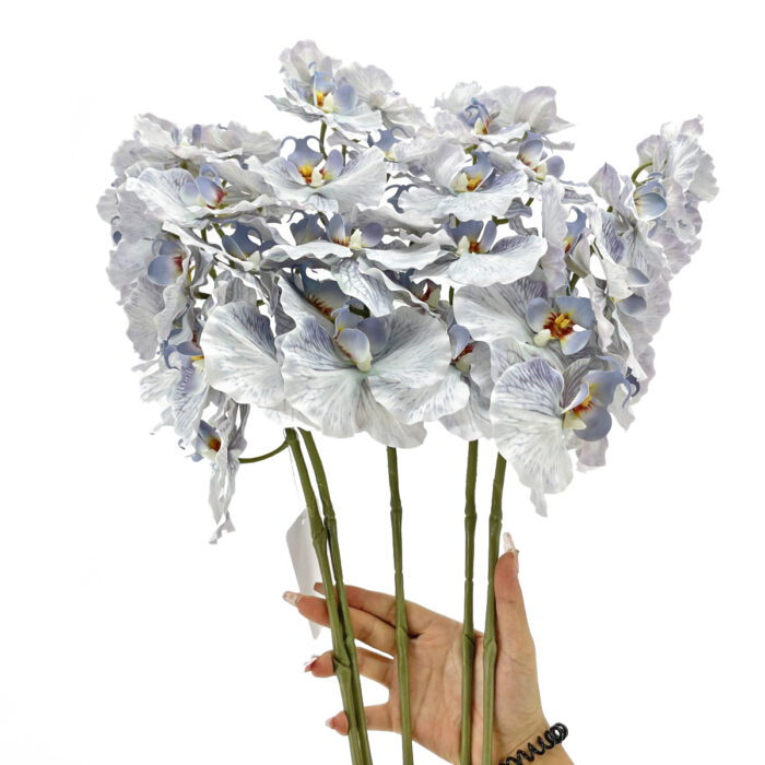 GNW Grey Artificial Orchids GYX-30 - Image 3