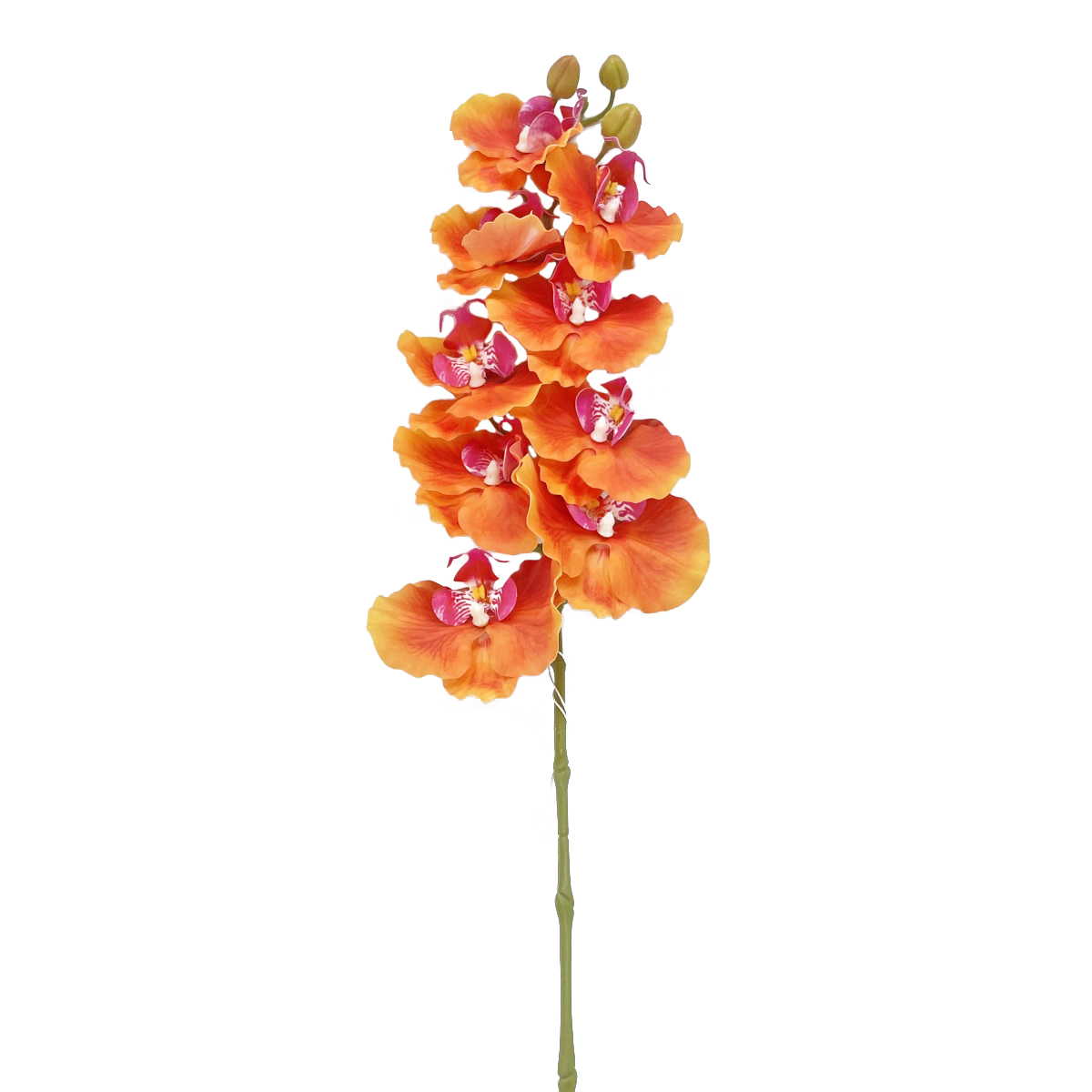 IMG_7366 GNW Orange Artificial Orchids GYX-33 - Image 1